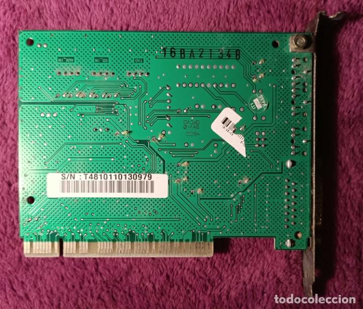 Segunda mano: ❤️ Tarjeta de Sonido PCI Vintage - Creative CT4810 - Foto 3