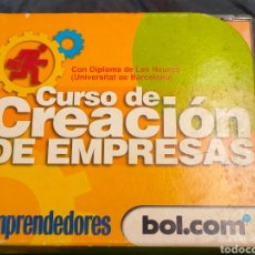 Segunda Mano: PC-CDROM CURSO DE CREACION DE EMPRESAS. Lote 340076198