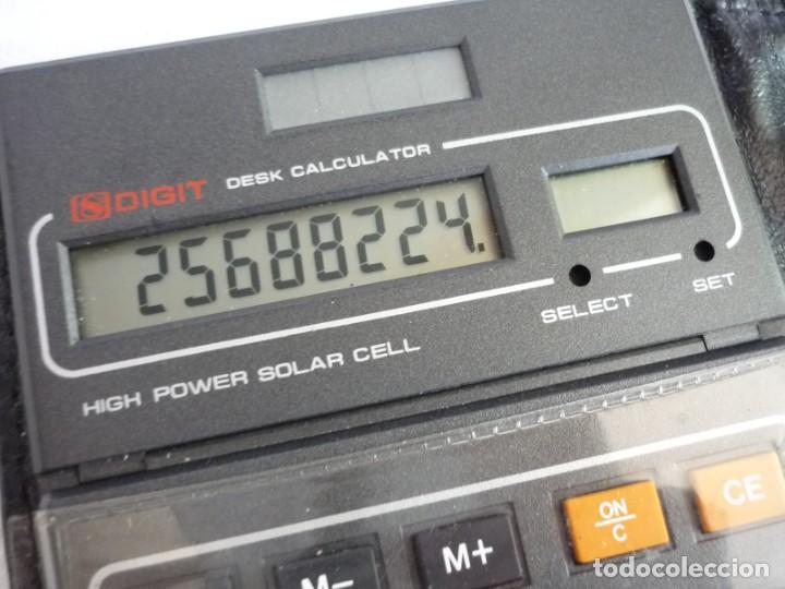 Segunda mano: Calculadora solar Logitoch, funcionando - Foto 6