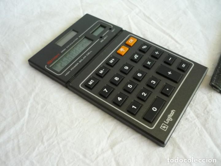 Segunda mano: Calculadora solar Logitoch, funcionando - Foto 9