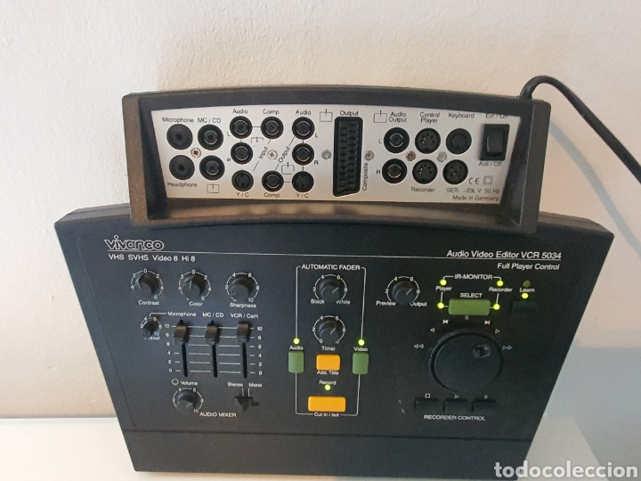 Segunda mano: AUDIO VIDEO EDITOR VCR 5034 - Foto 5
