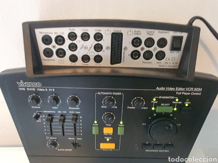 Segunda mano: AUDIO VIDEO EDITOR VCR 5034 - Foto 7