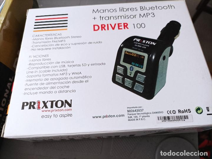 Segunda mano: manos libres Bluetooth + transmisor MP3 Prixton - Foto 1