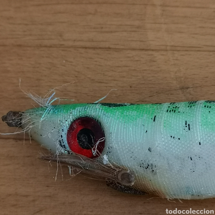 Segunda mano: Anzuelo m&uacute;ltiple, con forma de pez Creo que roto - Foto 2