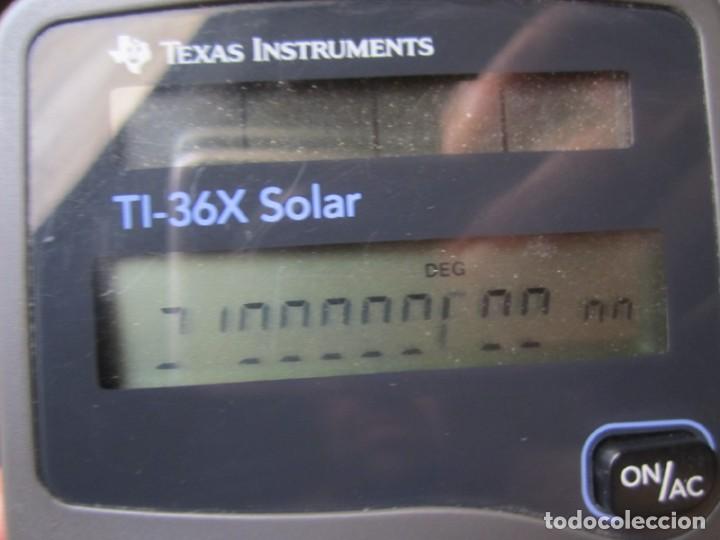 Segunda mano: Calculadora Texas Instruments TI-36X Solar (DEFECTUOSA) - Foto 4