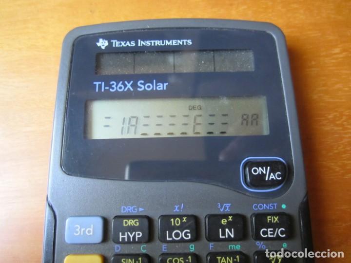 Segunda mano: Calculadora Texas Instruments TI-36X Solar (DEFECTUOSA) - Foto 9