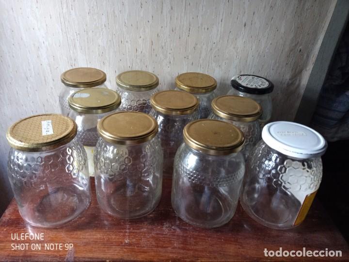lote 11 frascos tarros de cristal para miel. ca - Buy Second-hand articles  for home and decoration on todocoleccion