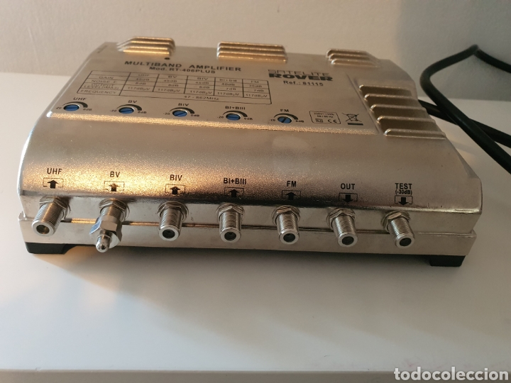 Segunda mano: AMPLIFICADOR&nbsp;&nbsp;&nbsp; MULTIBAND RT-4O6PLUS - Foto 5