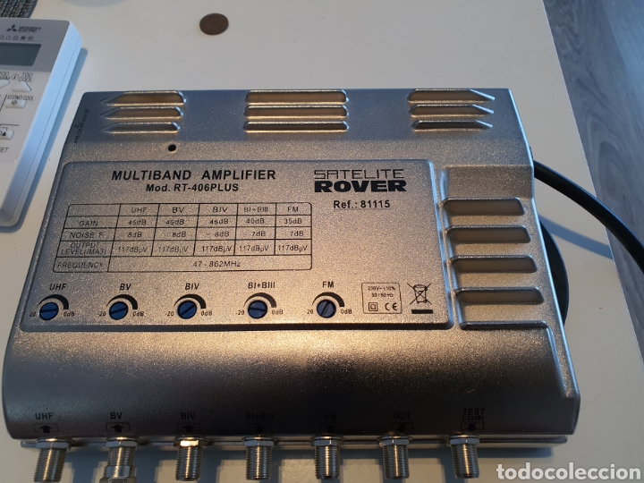 Segunda mano: AMPLIFICADOR&nbsp;&nbsp;&nbsp; MULTIBAND RT-4O6PLUS - Foto 10