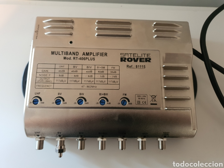 Segunda mano: AMPLIFICADOR&nbsp;&nbsp;&nbsp; MULTIBAND RT-4O6PLUS - Foto 14