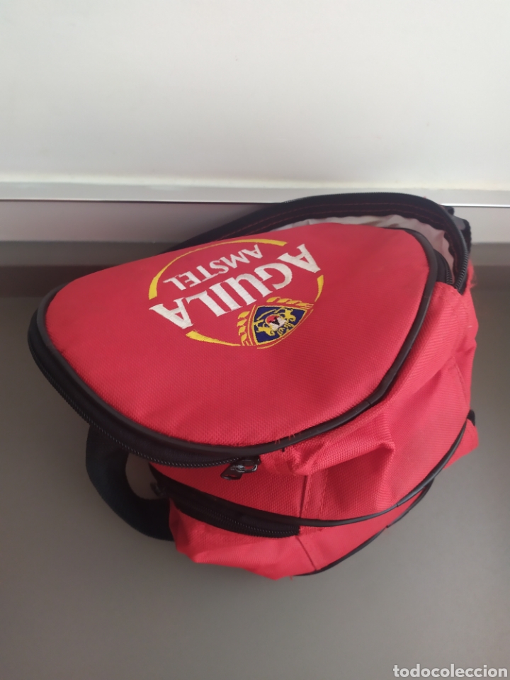 Segunda mano: Bolsa nevera porta botes de cervezas de marca El &Aacute;guila. - Foto 9