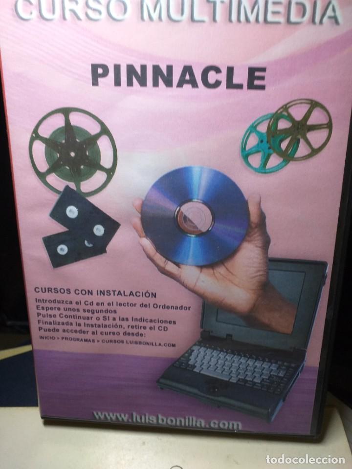 Segunda mano: curso multimedia Pinnacle CD Luis Bonilla - Foto 1