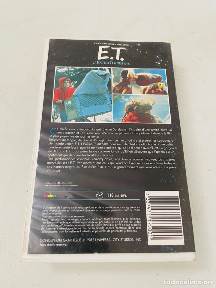 Segunda mano: ET El Extraterrestre VHS SECAM - Foto 5