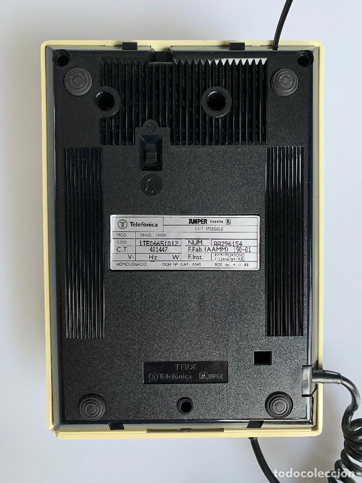 Segunda mano: Telefono Alcatel Teide Telefonica Vintage 90s FUNCIONANDO - Foto 4