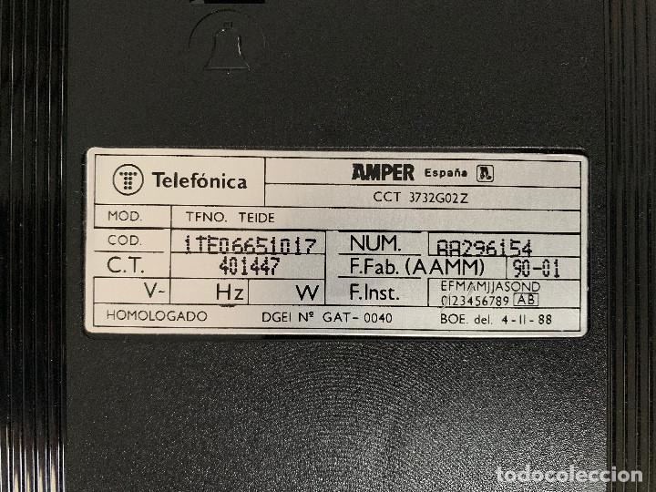 Segunda mano: Telefono Alcatel Teide Telefonica Vintage 90s FUNCIONANDO - Foto 7