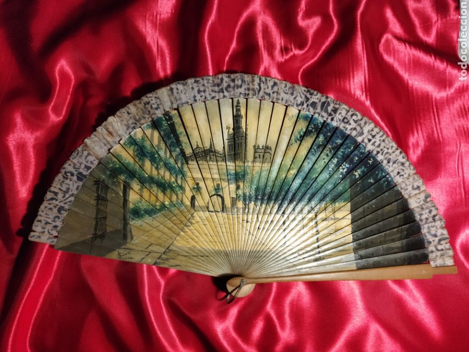 Segunda mano: Abanico sevillano vintage - Foto 1