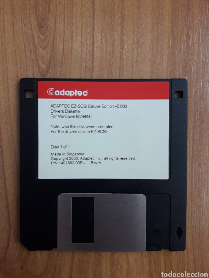 Segunda mano: DISKETE DISQUETE DISQUETTE ADAPTEC EZ-SCSI DELUXE - Foto 1