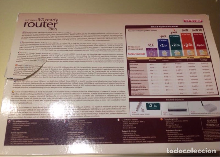 Segunda mano: ROUTER 3G. Sitecom. Wireless 75-100 Mps - Foto 6