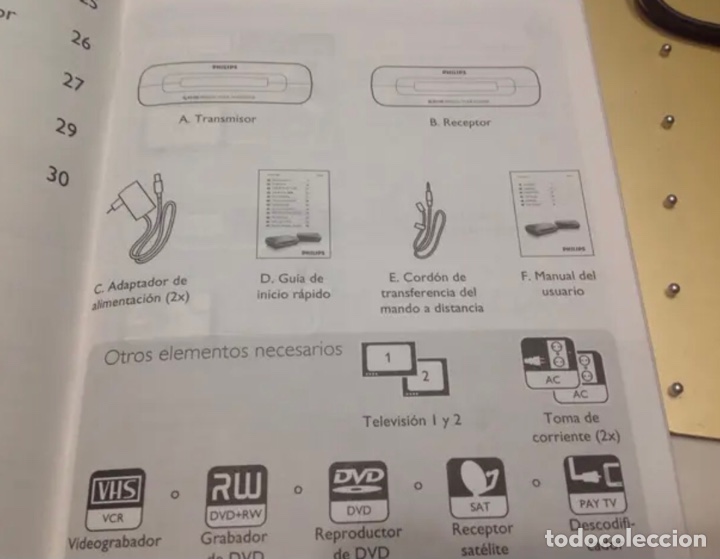 Segunda mano: TRANSMISOR/RECEPTOR A/V PHILIPS SLV3100 - Foto 2