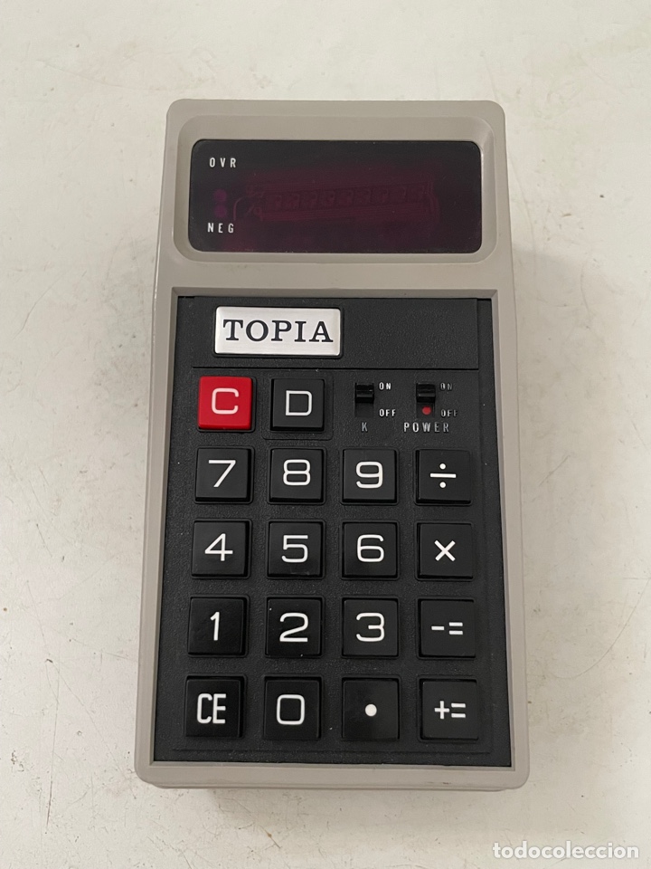 Segunda mano: Topia Calculadora 1974 Japan - Foto 3