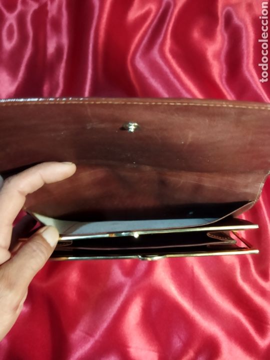 Segunda mano: Monedero cocodrilo vintage - Foto 3
