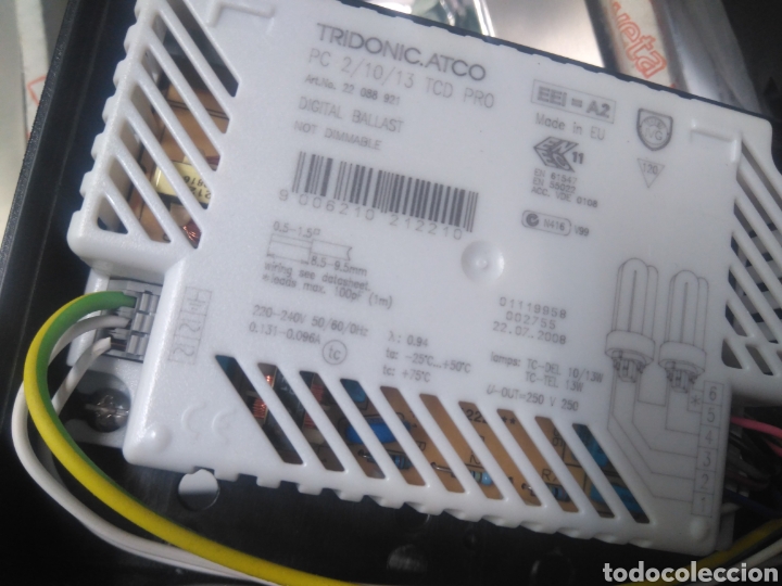 Segunda mano: 3 Lamparas doble cuadro empotrable - Foto 12