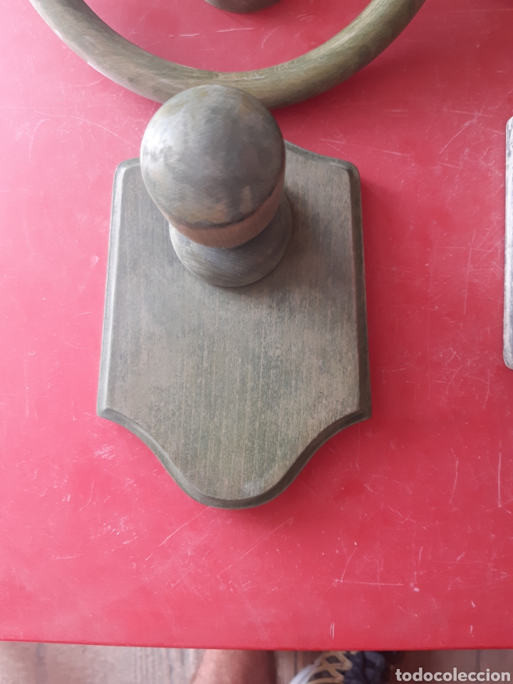 Segunda mano: ACCESORIOS DE MADERA PARA BA&Ntilde;O - Foto 3