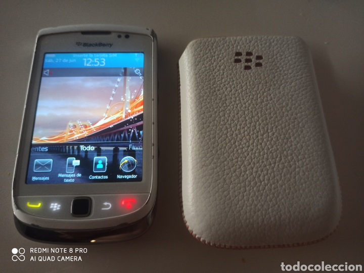 Segunda mano: Blackberry 9800 + funda protectora original - Foto 1