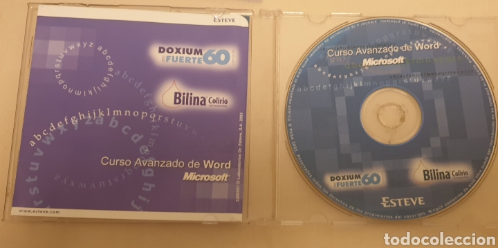 Segunda mano: CD CURSO AVANZADO DE WORD - Foto 2
