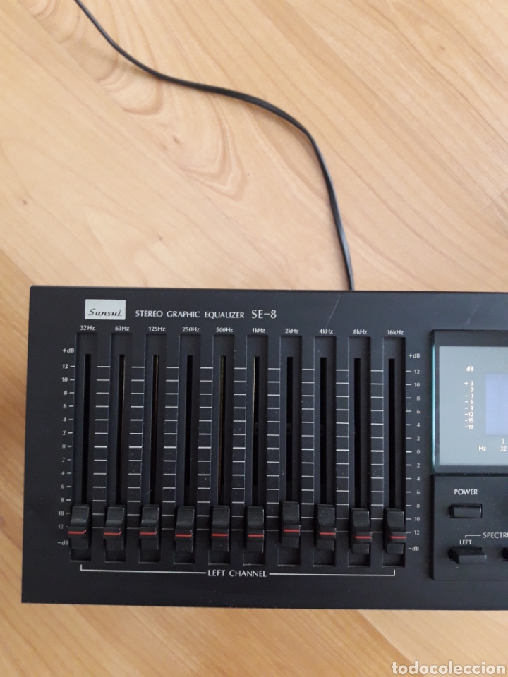 Segunda mano: ECUALIZADOR SANSUI SE 8 GRAPHIC EQUIALIZER - Foto 2