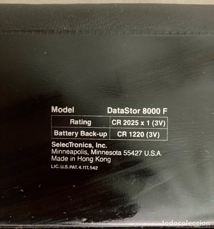 Segunda mano: SELECTRONICS DATA STOR 8000F CON FUNDA VINTAGE - Foto 6