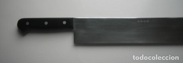 Segunda mano: CUCHILLO DE DOBLE MANGO. PROFESIONAL. PARA PIEZAS DE QUESO. - Foto 6