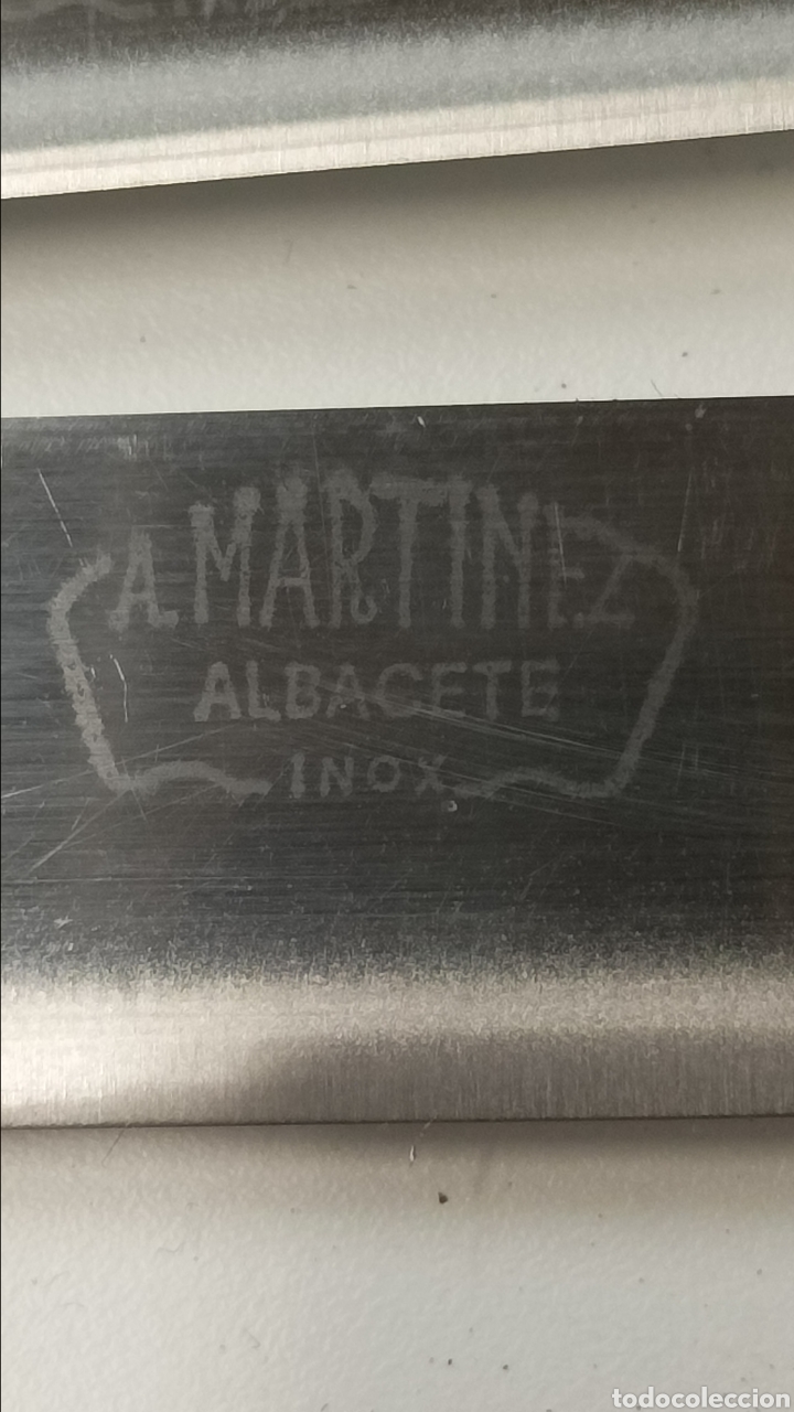 Segunda mano: Juego de cuchillos jamoneros A.Martinez Albacete - Foto 3