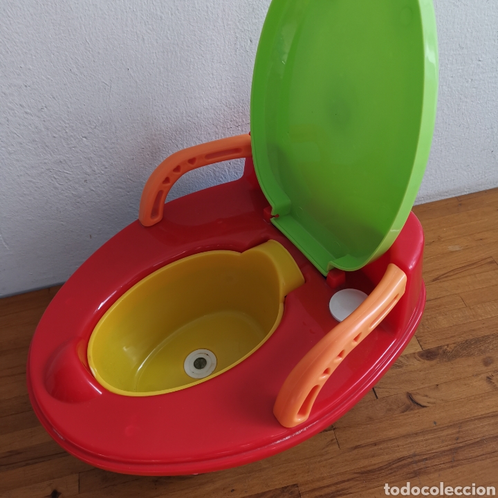Segunda mano: WC infantil de los a&ntilde;os 2000s 2010s de pl&aacute;stico - Foto 2