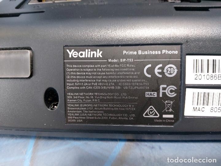 Segunda mano: Tel&eacute;fonos Yealink - Foto 5