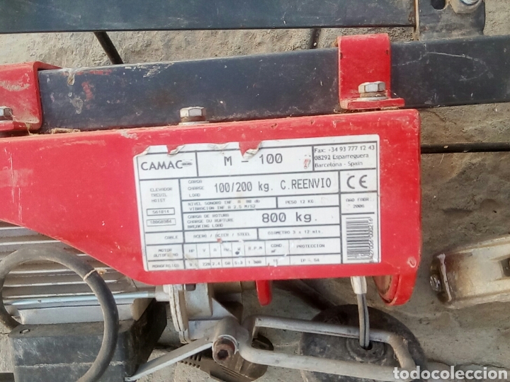 Segunda mano: Polea para el peso hasta 800kg - Foto 2