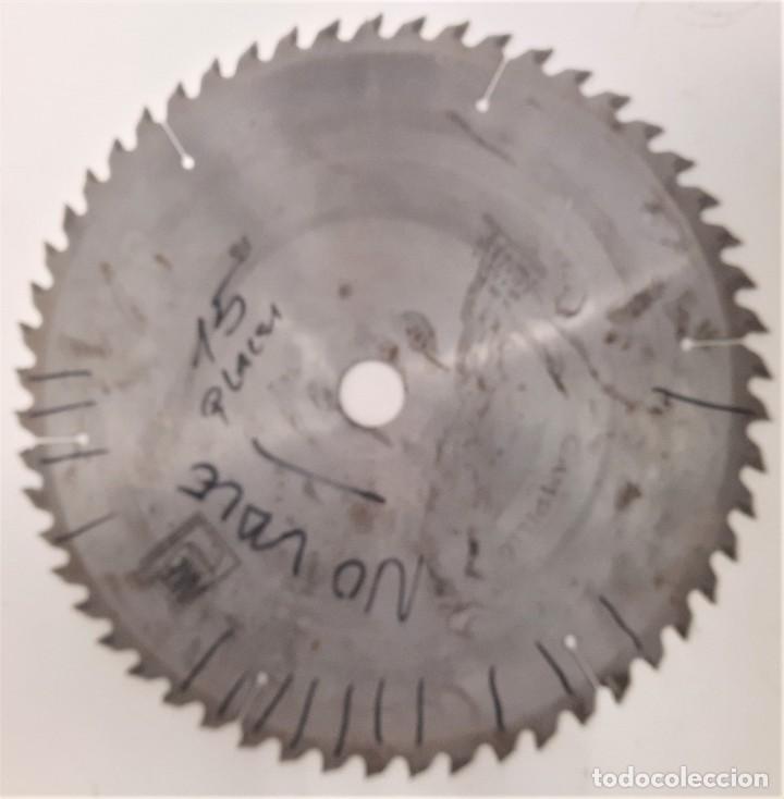 Segunda mano: DISCO DE MADERA DE 34 cm - 56 DIENTES , AGUJERO CENTRAL 3 cm - Foto 1