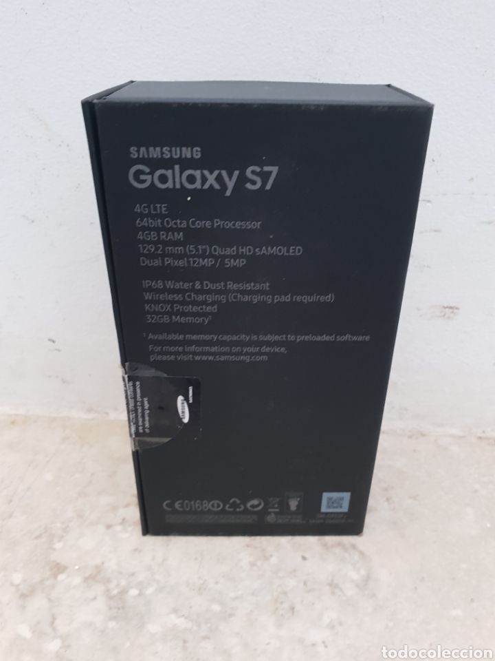 Segunda mano: Caja vac&iacute;a de Samsung Galaxy S7 - Foto 2