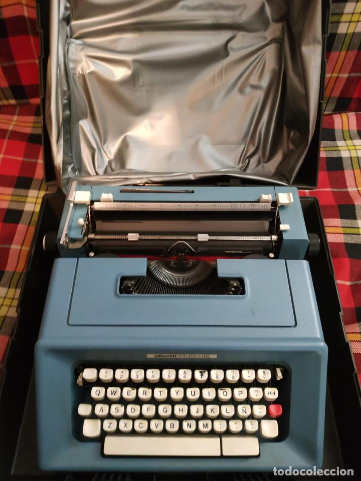 máquina de escribir olivetti studio 46 - Compra venta en todocoleccion