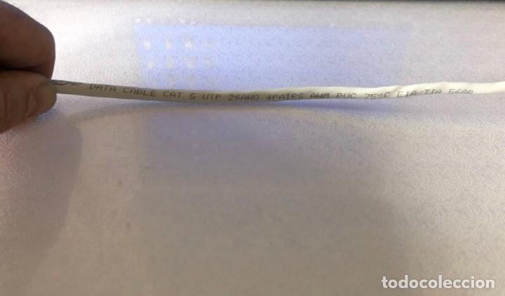 Segunda mano: 2 CABLES CONEXION PLC DE 2 METROS. - Foto 2