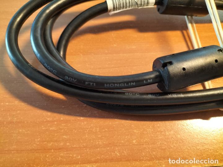 Segunda mano: 03-00291 cable monitor DVI - Foto 3