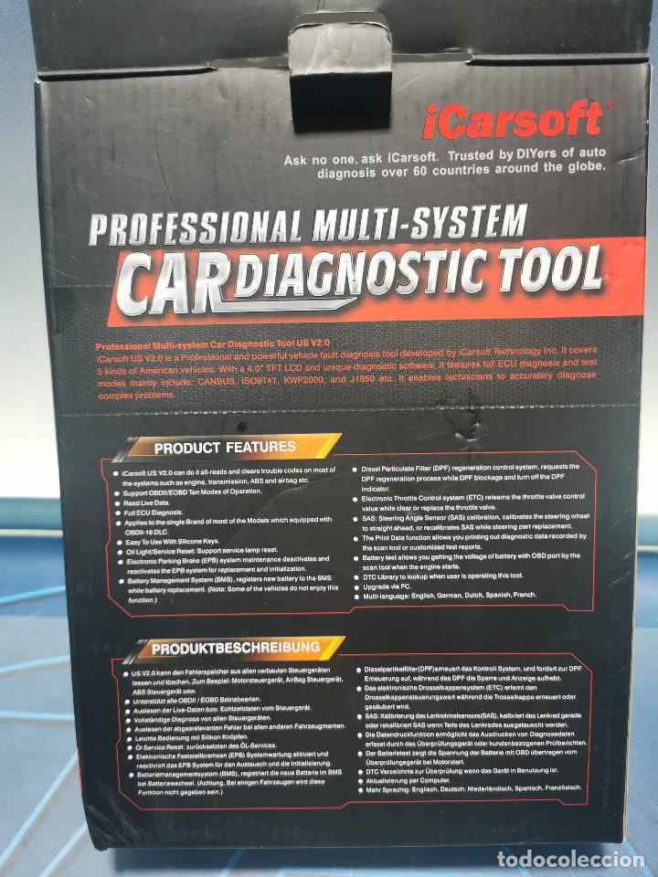 Segunda mano: M&aacute;quina Diagnosis Multimarca ICARSOFT -professional multi-system car diagnostic - Foto 2