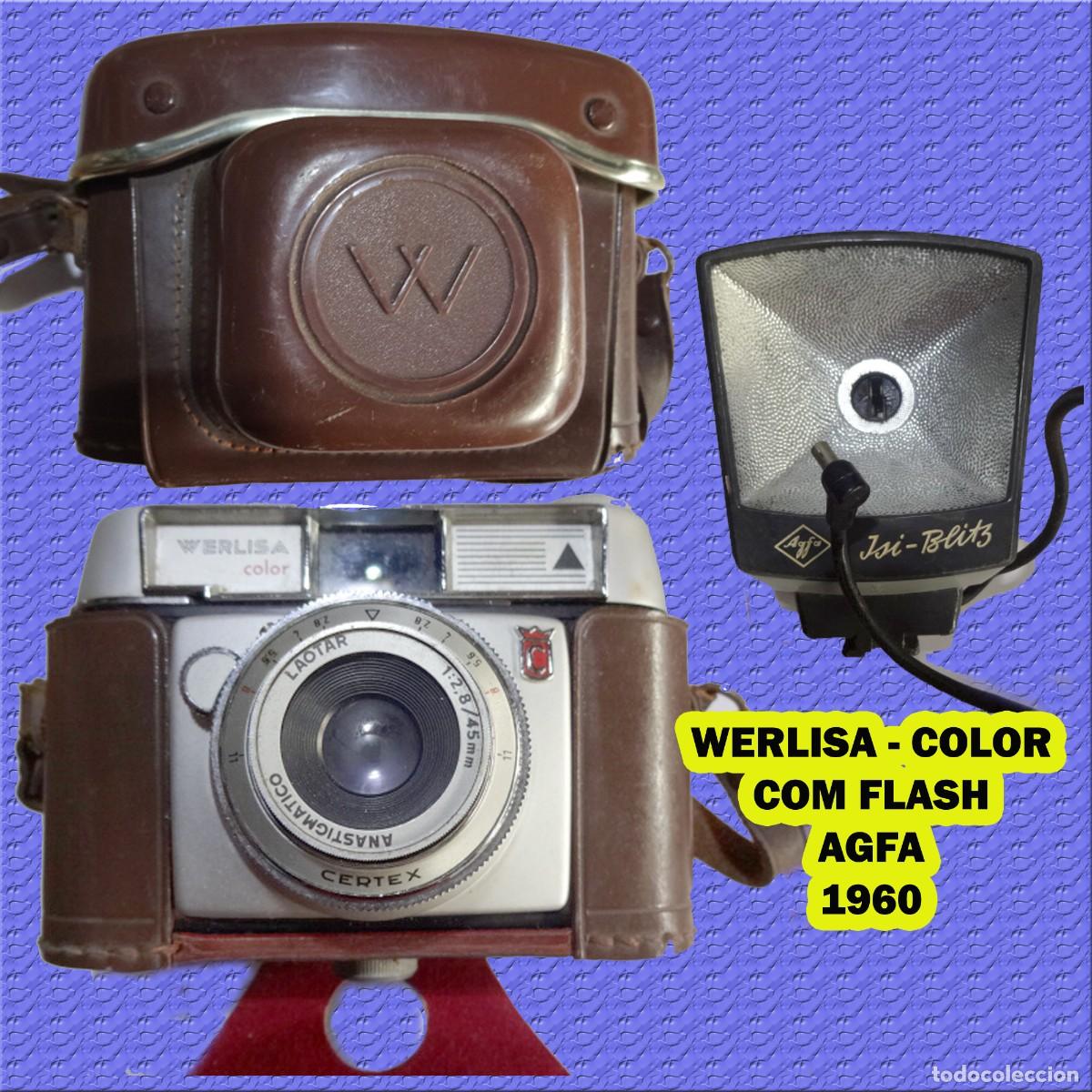 Segunda mano: WERLISA - COLOR CAMARA DEL 1960 CON FLAHS AGFA - Foto 1