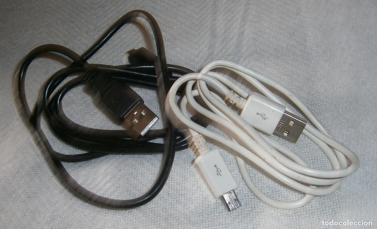 Segunda mano: dos cables USB - Foto 1