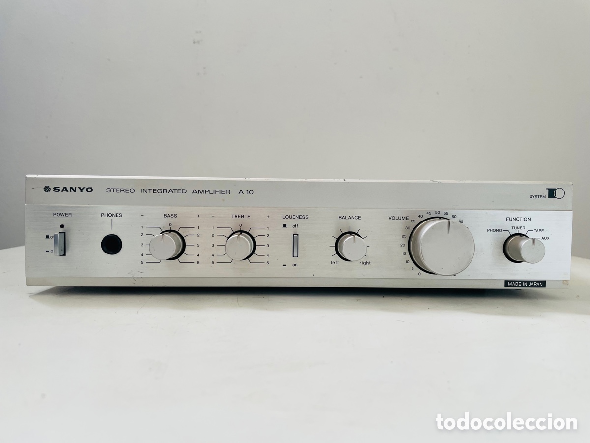 Segunda mano: Sanyo A 10 Stereo Amplifier - Foto 2