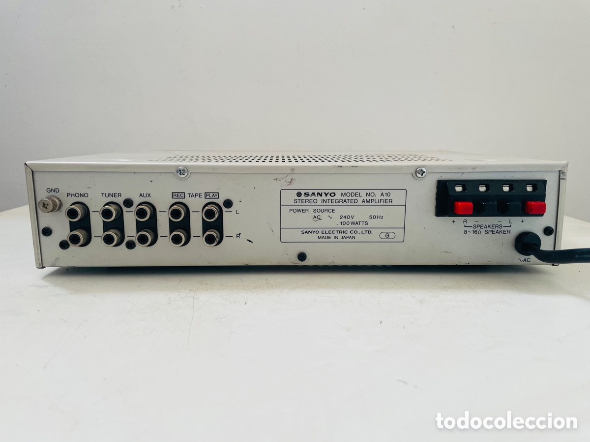 Segunda mano: Sanyo A 10 Stereo Amplifier - Foto 9