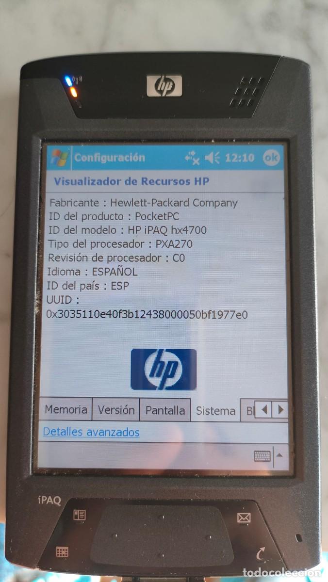 Segunda mano: HP iPAQ SERIE HV 4700 - Foto 12