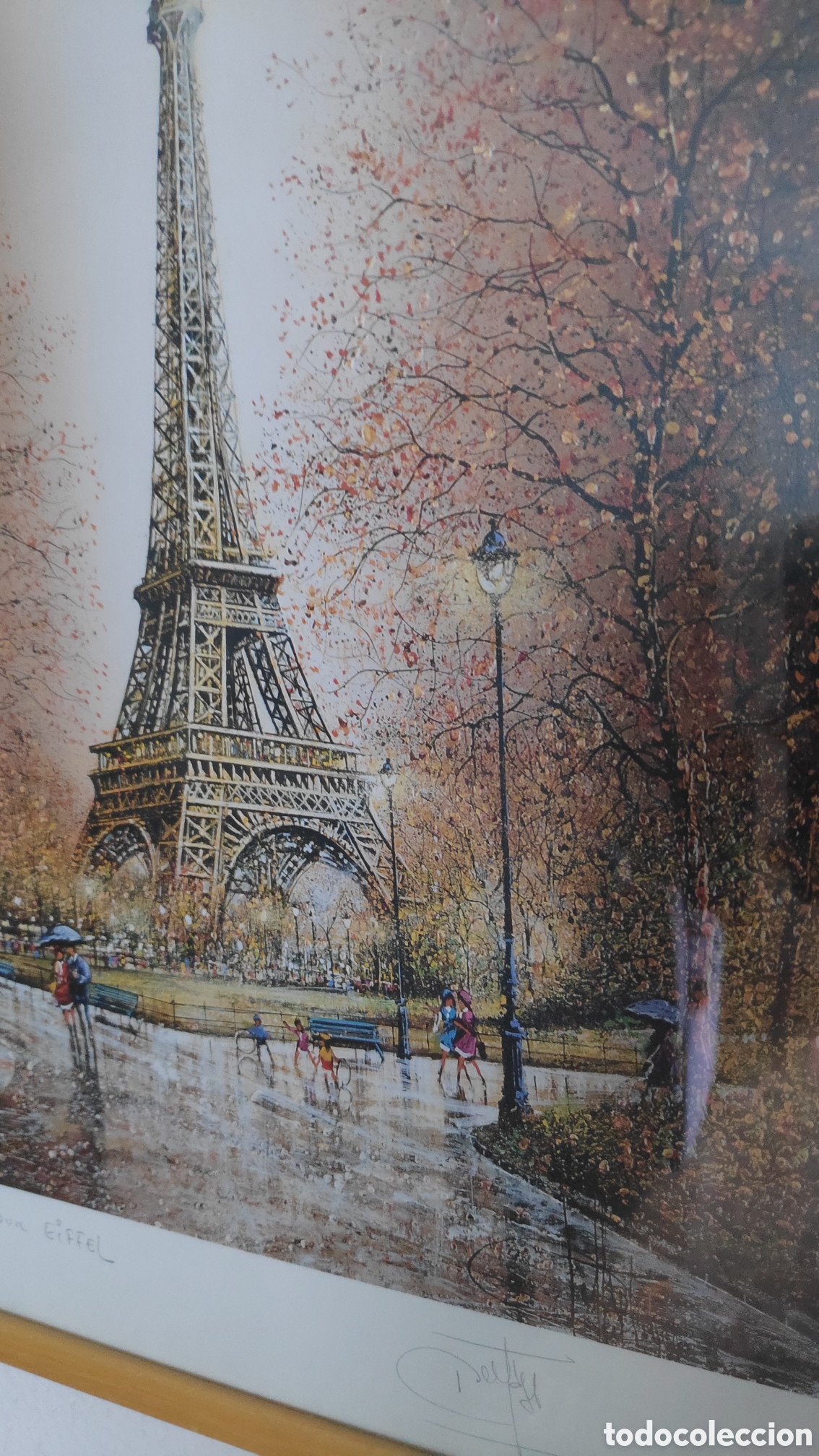 Segunda mano: Cuadro Paris La Torre Eiffel de Guy Dessapt - Foto 12