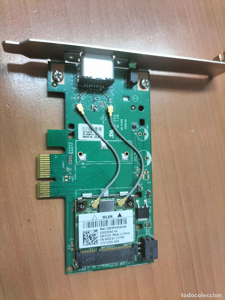 Segunda mano: 03-00300 TARJETA WIFI BROADCOM BMC943224HMS - Foto 1
