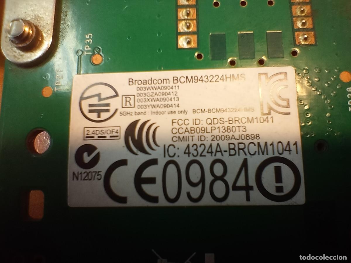 Segunda mano: 03-00300 TARJETA WIFI BROADCOM BMC943224HMS - Foto 5